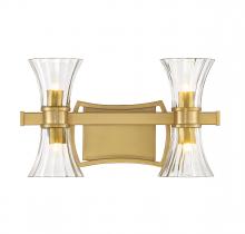 Savoy House Canada 8-9702-4-322 - Bennington 4-Light LED Bathroom Vanity Light in Warm Brass