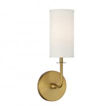 Savoy House Canada 9-1755-1-322 - Powell 1-Light Wall Sconce in Warm Brass