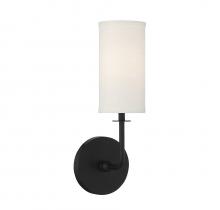 Savoy House Canada 9-1755-1-89 - Powell 1-Light Wall Sconce in Matte Black