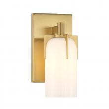 Savoy House Canada 9-4128-1-322 - Caldwell 1-Light Bathroom Vanity Light in Warm Brass