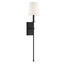  9-7144-1-89 - Monroe 1-Light Wall Sconce in Matte Black