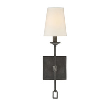  9-9004-1-88 - Lorainne 1-Light Wall Sconce in Oxidized Black