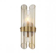 Savoy House Canada 9-9104-1-322 - Biltmore 1-Light Wall Sconce in Warm Brass
