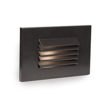 WAC WL-LED120F-C-BZ - LED Horizontal Louvered Step and Wall Light