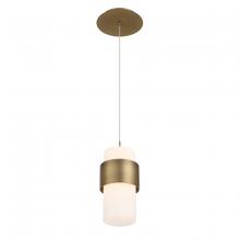  PD-68909-AB - Banded Mini Pendant Light