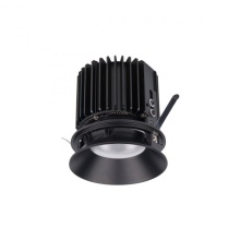 WAC R4RD1L-FTWA-BK - Volta 4.5" Round Shallow Regressed Invisible Trim with LED Light Engine