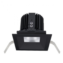 WAC R4SD1T-WTWB-BK - Volta 4.5" Square Shallow Regressed Trim with LED Light Engine