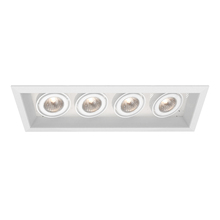 Eurofase TE114AGU10-22 - MULT,GU10,TRM,4LT,50W,WHT/WHT