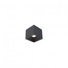 Modern Forms FM-W62205-30-BK - Kube Outdoor Flush Mount Light