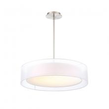 Modern Forms PD-16824-BN - Metropolis Drum Pendant Light