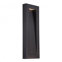 Modern Forms WS-W1122-BK - Urban Outdoor Wall Sconce Light