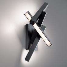 Modern Forms WS-W64824-BK - Chaos Outdoor Wall Sconce Light
