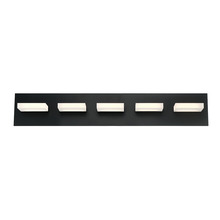 Eurofase Cananda 28022-025 - Olson, 5LT LED Bathbar, Black