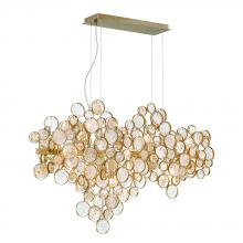 Eurofase Cananda 34031-022 - Trento 12 Light Chandelier in Antique Gold