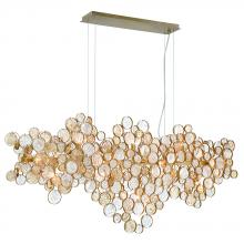 Eurofase Cananda 34032-027 - Trento 15 Light Chandelier in Antique Gold