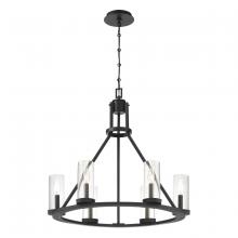 Eurofase Cananda 38220-012 - Nerito, 6LT Chandelier, Blk