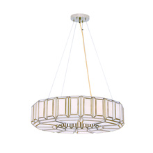 Eurofase Cananda 46468-017 - Belmont 8 Light Chandelier in Brass