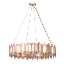 Eurofase Cananda 46467-010 - Birla 12 Light Chandelier in Brass