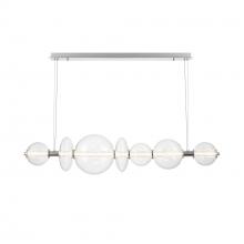 Eurofase Cananda 46772-015 - Atomo 1 Light Chandelier in Chrome with Clear Glass