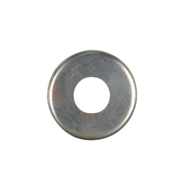 Steel Check Ring; Curled Edge; 1/8 IP Slip; Unfinished; 1-1/8" Diameter