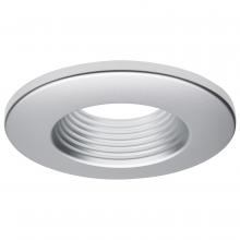  80/976 - Deep Baffle Trim; 4 Inches; Brushed Nickel Finish