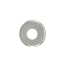 Satco Products Inc. 90/1093 - Turned Brass Check Ring; 1/8 IP Slip; Nickel Plated Finish; 1" Diameter