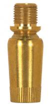 Satco Products Inc. 90/2331 - Solid Brass Hang Straight Swivel With Stop; 1/8 M x 1/8 F; 1-1/2" Height; Unfinished