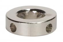 Satco Products Inc. 90/2533 - Shade Rings; 10 Gauge; 3/4" Diameter; 3 Hole Nickel Plated