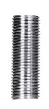  90/255 - 1/8 IP Steel Nipple; Zinc Plated; 6" Length; 3/8" Wide