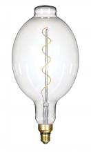  S22432 - 4 Watt BT56 LED vintage style; Clear; 25000 Average rated hours; Medium Base; 120 Volt