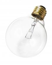  S3651 - 25 Watt G30 Incandescent; Clear; 2500 Average rated hours; 180 Lumens; Medium base; 120 Volt