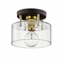  C7540-BRZ/BBA - Bergamot Station Semi Flush