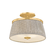 Hudson Valley 8517-AGB - Valeria Semi Flush