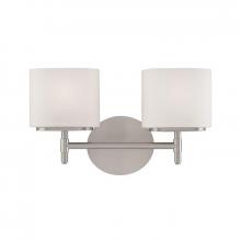  8902-SN - 2 LIGHT BATH BRACKET