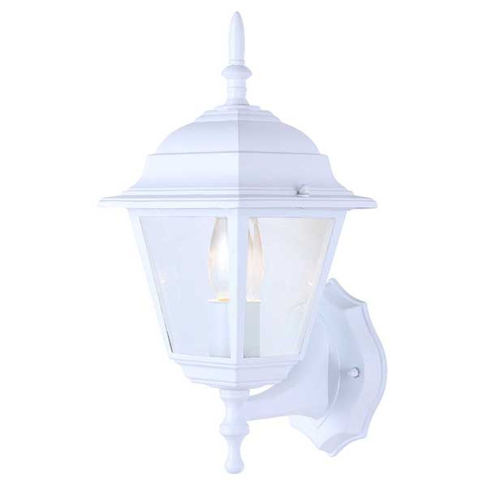 Outdoor, 1 Bulb Uplight, Bevelled Glass, 100W Type A or B