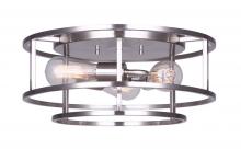  IFM757A16BN - LUCA,3 Lt Flush Mount, 60W Type A, 15.75" W x 7" H, Eash Connect Included