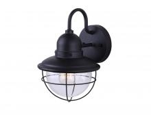  IOL254BK - Lohan 1 Light Outdoor Lantern, Black Finish