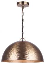  IPL735B01GD - MAGNOLIA, IPL735B01GD, 1 Lt Chain Pendant, 60W Type A, 15.75" W x 9.125" H