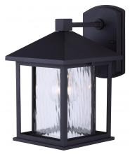  IOL283BK - West 1 Light Outdoor Lantern, Black Finish