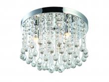  IFM237B12CH9 - Daya, 3 Lt Flush Mount, Crystal, 50W G9, 11 3/4" x 8 1/2"