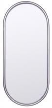  O22OBN1227 - Mirror, LYRA, O22OBN1227, Metal Frame Mirror, 12" W x 27" H