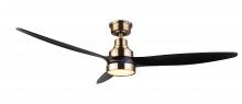 Canarm CF52LUE3GD - Luell Gold 3 Blade Ceiling Fan