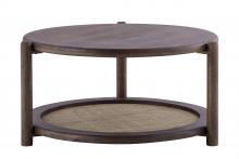  SC-107 - Garam Walnut and Cane Side Table