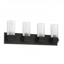  VF9600-4L-BLK - 4 LIGHT LED VANITY