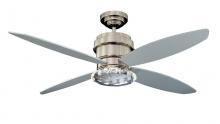 Kendal Canada AC17552-PN - Optica 52 in. Polished Nickel Ceiling Fan with Optic Crystal glass