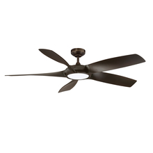 Kendal Canada AC22054-ARB - BLADE RUNNER 54 in. LED Architectural Bronze Ceiling Fan with DC motor