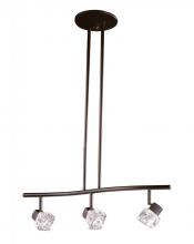 Kendal Canada HPF1000-3L-ORB - NOVA series 3-Light Oil Rubbed Bronze fixed rail fixture