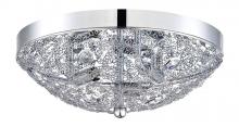 Kendal Canada PF40-3LFL-CH - SOLARO series 3-Light Chrome Flushmount