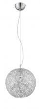  PF40-3LPE-CH - SOLARO series 3-Light Chrome Pendant