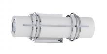 Kendal Canada VF6100WH-2L-CH - RINGO series 2-Light Chrome Bath Light